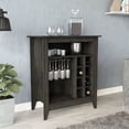 thumbnail image 1 of Espresso Bar Cabinet | One Drawer for Storage and Six Wine Racks | Easy Assembly for Quick Setup, 1 of 4