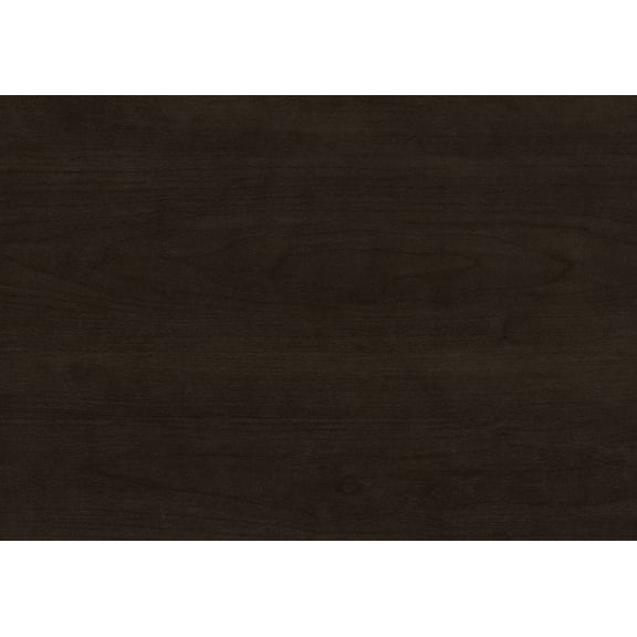 Espresso Brown Laminate Transitional Accent Side Table - 2-Tier End Nightstand for Living Room & Bedroom, 23.75" L x 11.75" W x 22" H