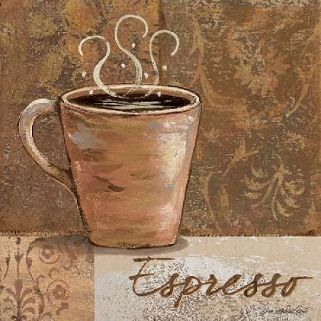 Espresso Canvas Art - Jo Moulton (24 x 24)