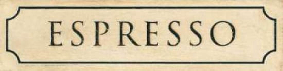 Espresso Canvas Art - Stephanie Marrott (8 x 24)