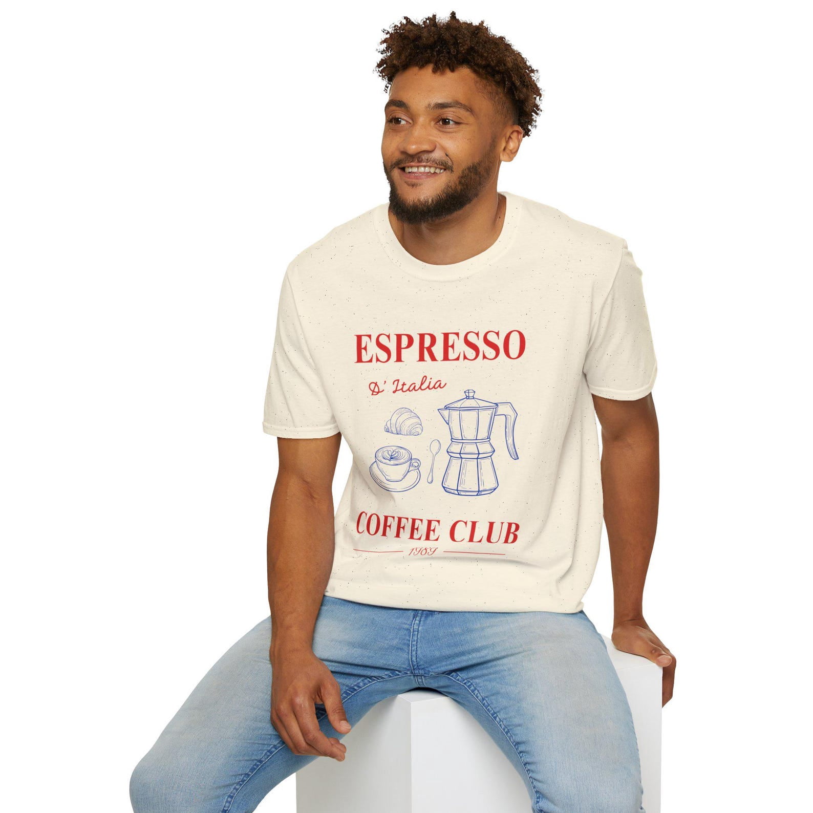 Espresso Coffee Club T-Shirt for Coffee Lovers, Artisan Shirt for ...