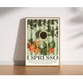 thumbnail image 1 of Espresso Coffee Poster Italian Retro Vintage Kitchen Art, Unframed Paper Poster 11x14in, 1 of 4