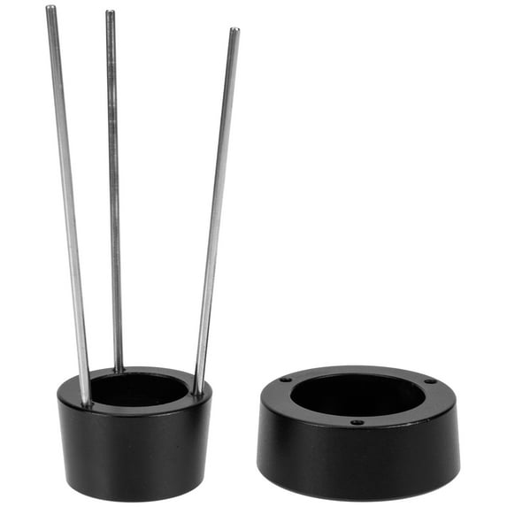 WRITWAA Black Stainless Steel Coffee Needle Stirrer and Powder Whisk for Home, Cafe, Use