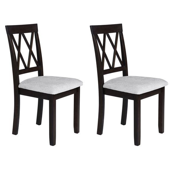 Espresso Color - Elevate Dining Space with Tufted Design - Dining Room Use / Create a Warm and Inviting Atmosphere