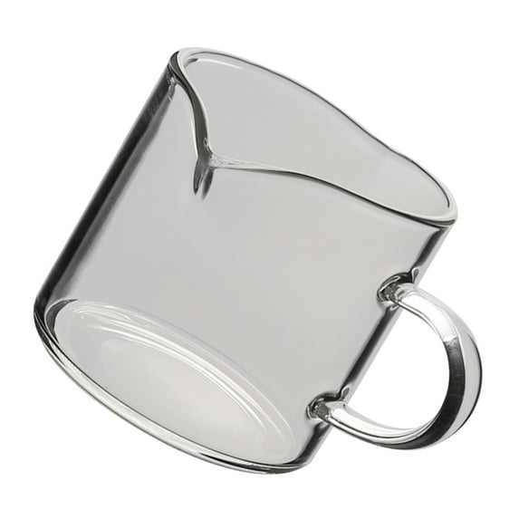 Espresso Cup Glass Clear Cups Handmade Coffee Frothing High Borosilicate