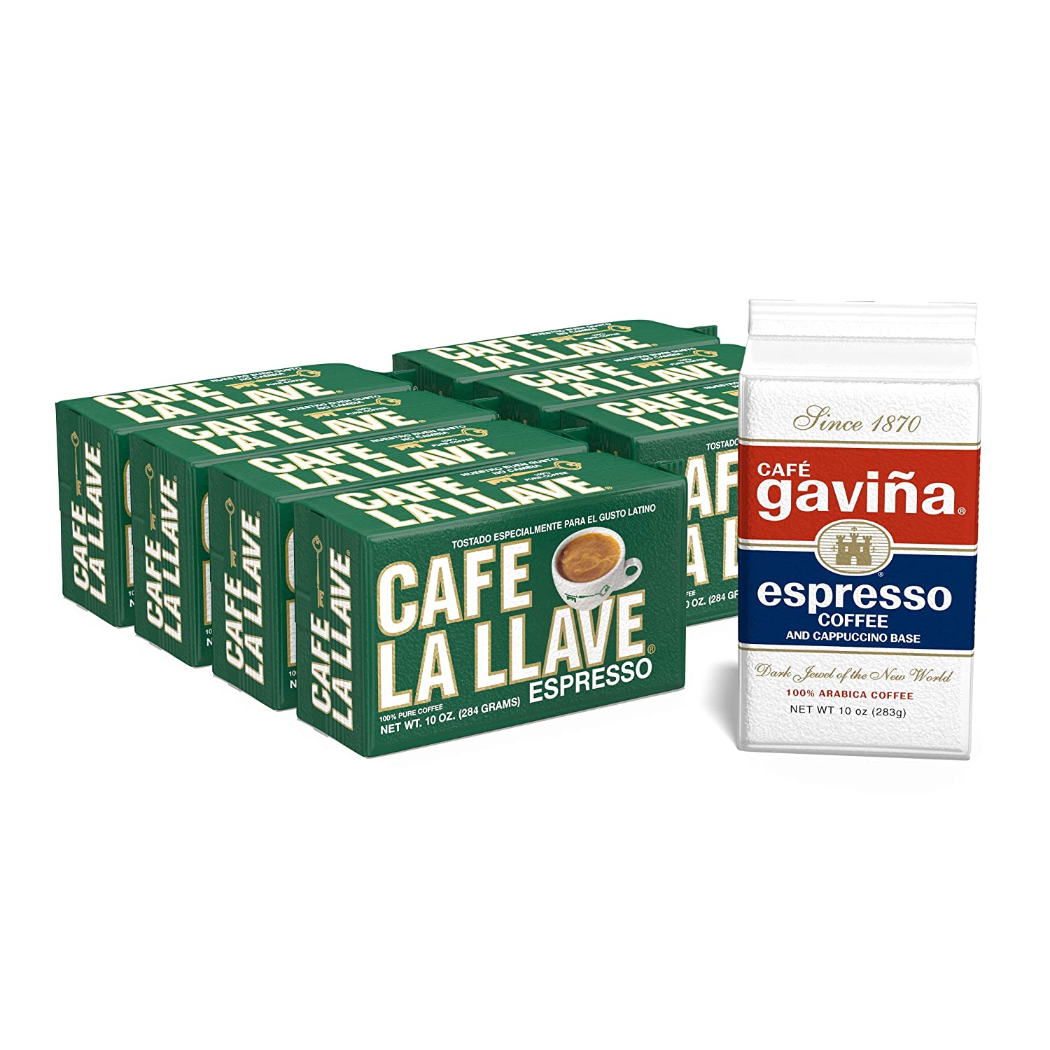 Espresso Dark Roast Coffee Bricks (7 X 10 oz) Cafe Gavina Espresso