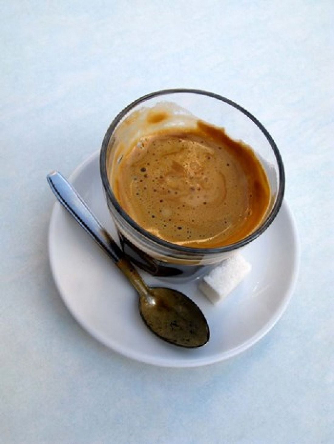 Espresso Drink at Caf in Essaouira Morocco Canvas Art - Michele Molinari DanitaDelimont (25 x 34)