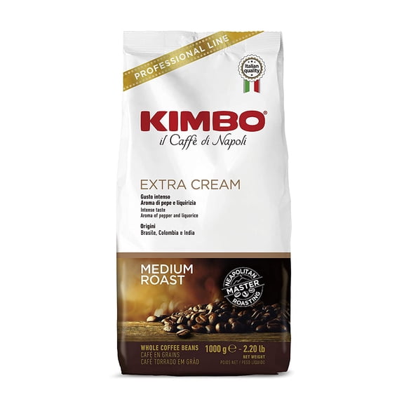 Kimbo Extra Cream Espresso Whole Beans 2.2lb/1kg