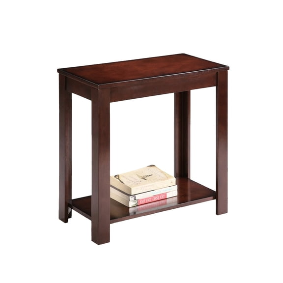 Espresso Finish / For Desk Side Use / 24" Composite Wood Side Table