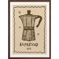 thumbnail image 1 of Espresso Framed Art Modern Wall Decor, 1 of 15