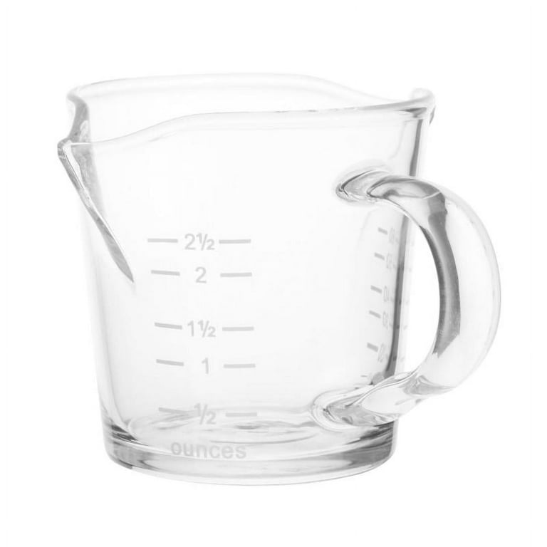 1pc 30 Ml Glass Measuring Cup With Scale Shot Glass Liquid Glass Ounce Cup