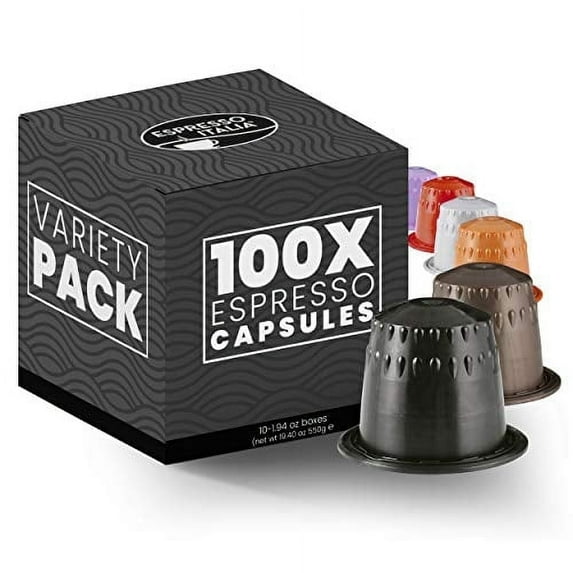 100 Pack Variety Espresso Coffee Pods