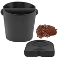 thumbnail image 1 of 3U Espresso Knock Box Espresso Dump Bin Coffee Puck Knock Box Cafe Bar Barista Accessories, 1 of 8