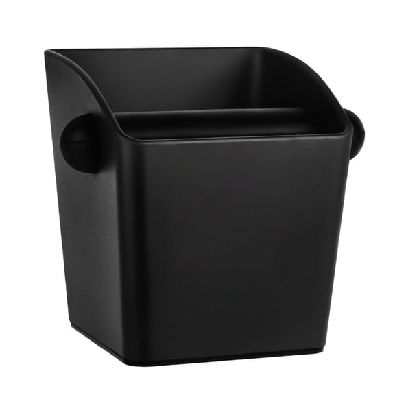 IAOSEN Espresso Knock Box Square High Side Wall Splash Prevention Design Knock Box Shock Absorbing Non Slip Knock Box Espresso With Removable Knock Bar Espresso Accessories for Home/Office