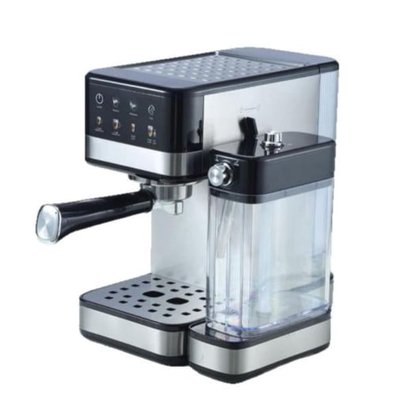 Espresso Machine 20 Bar, Cappuccino Machine with Automatic Milk Frother, Latte Machine in Stainless Steel Design, Touchscreen Coffee Maker for Home and Office
