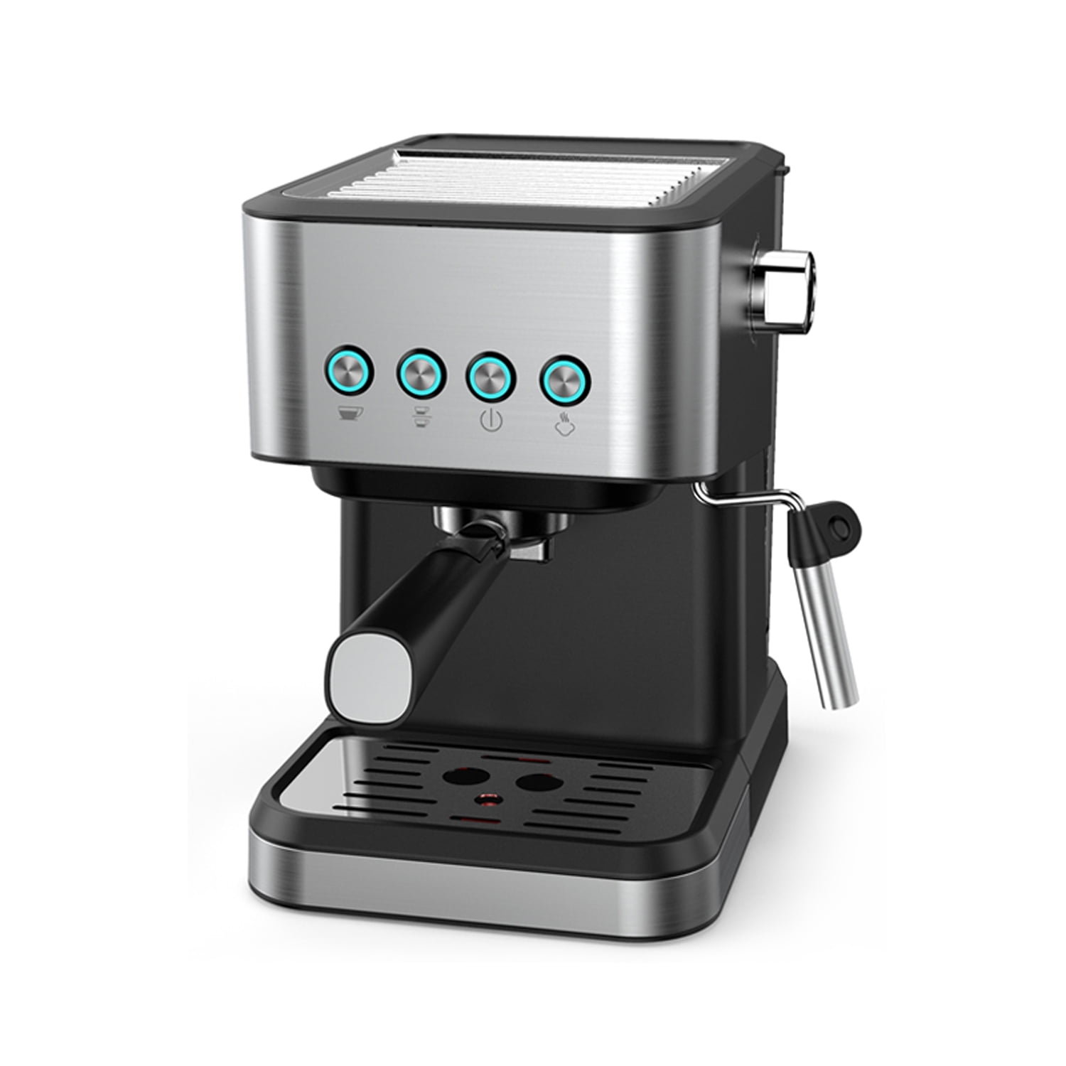 Espresso Machine 20 Bar, Espresso Maker with 1.5L Water Tank and Milk