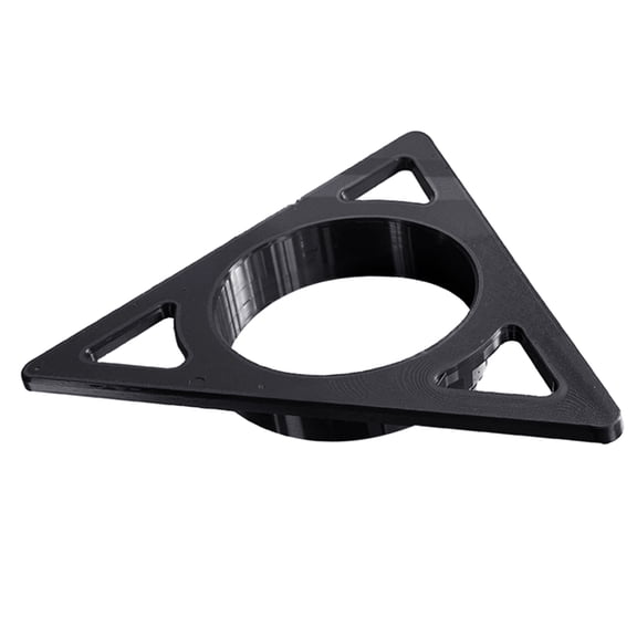 Espresso Machine Holder Triangular Coffee Organizers Plastic Texture Espresso Machine Stand for Hand Brews Enthusiasts