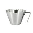 Espresso Measuring Cup Dual Scale Stainless Steel Coffee Cup with V