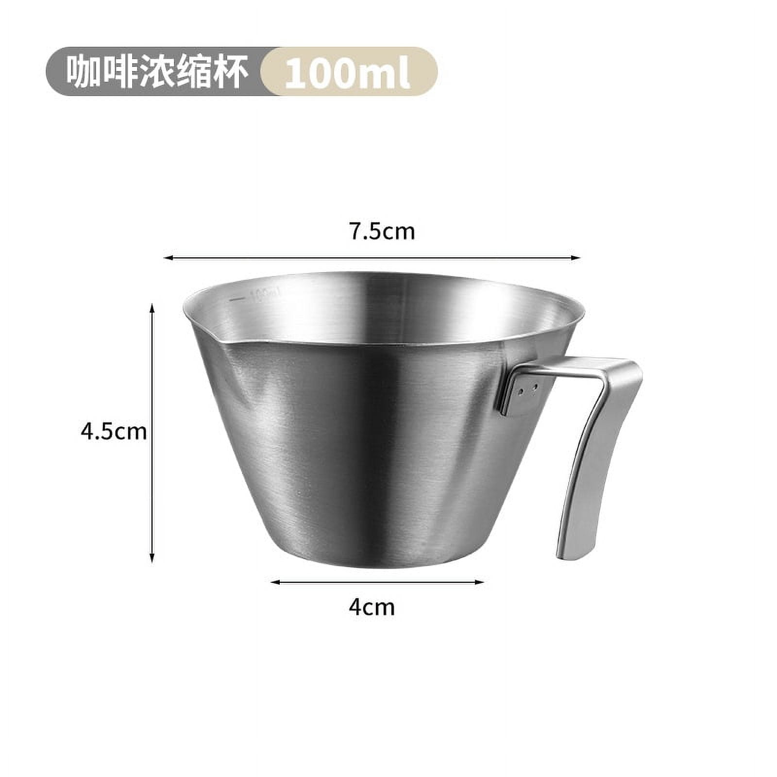 Espresso Measuring Cup Espresso Cup Espresso Extraction Cup Stainless