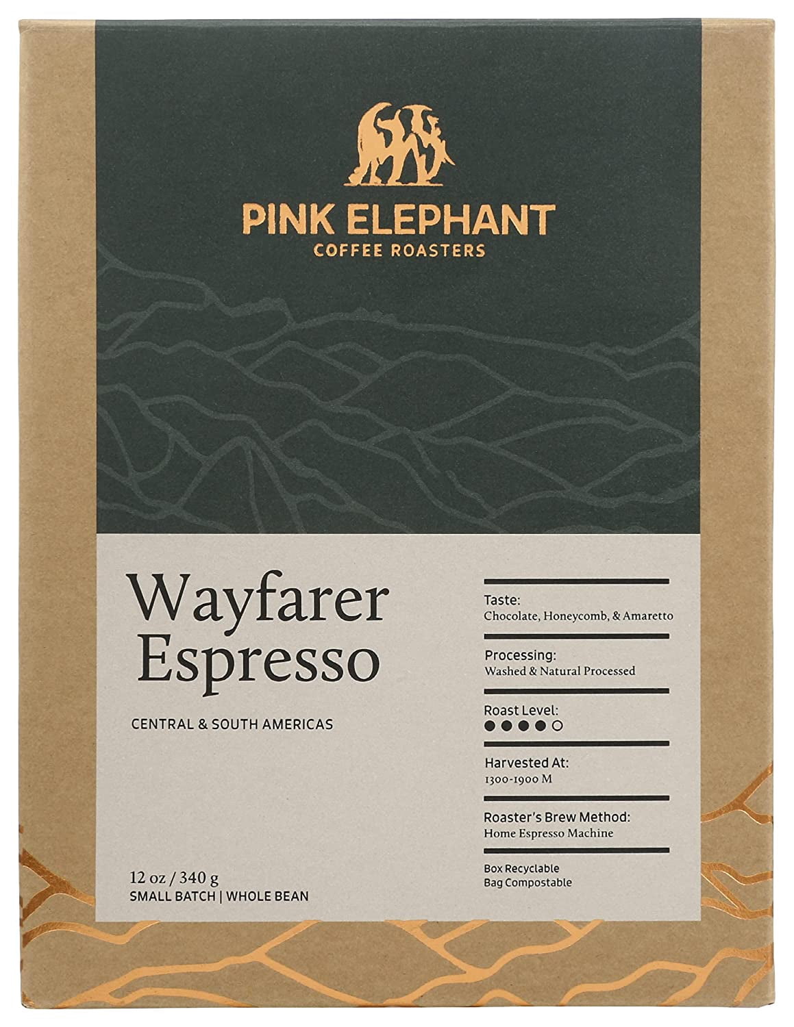 Image result for Espresso Medium Dark Roast, 12 OZ Bag - Flavor Notes of Chocolate ...