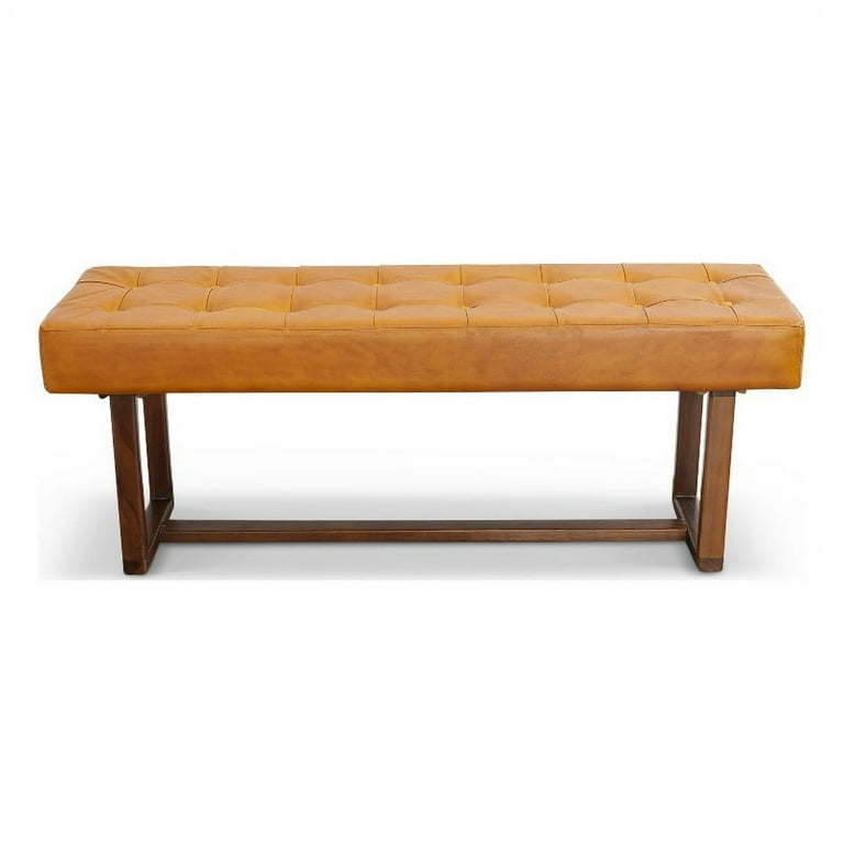 Espresso wood online bench