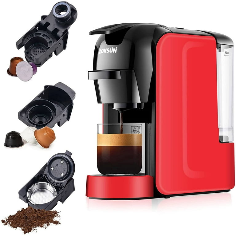 Espresso Pod Machine, 3 in 1 Coffee Machine for Nespresso