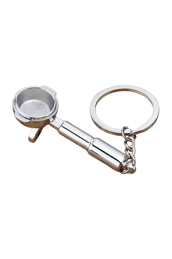 Espresso Portafilter Keychain Coffee Tool Designs Unique Coffee Accessory Perfect Coffee Machine Charm for Daily Party