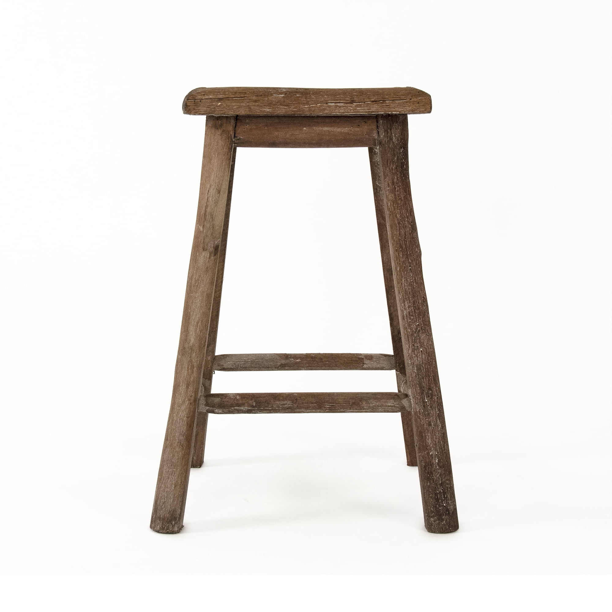 Espresso Rattan Stool