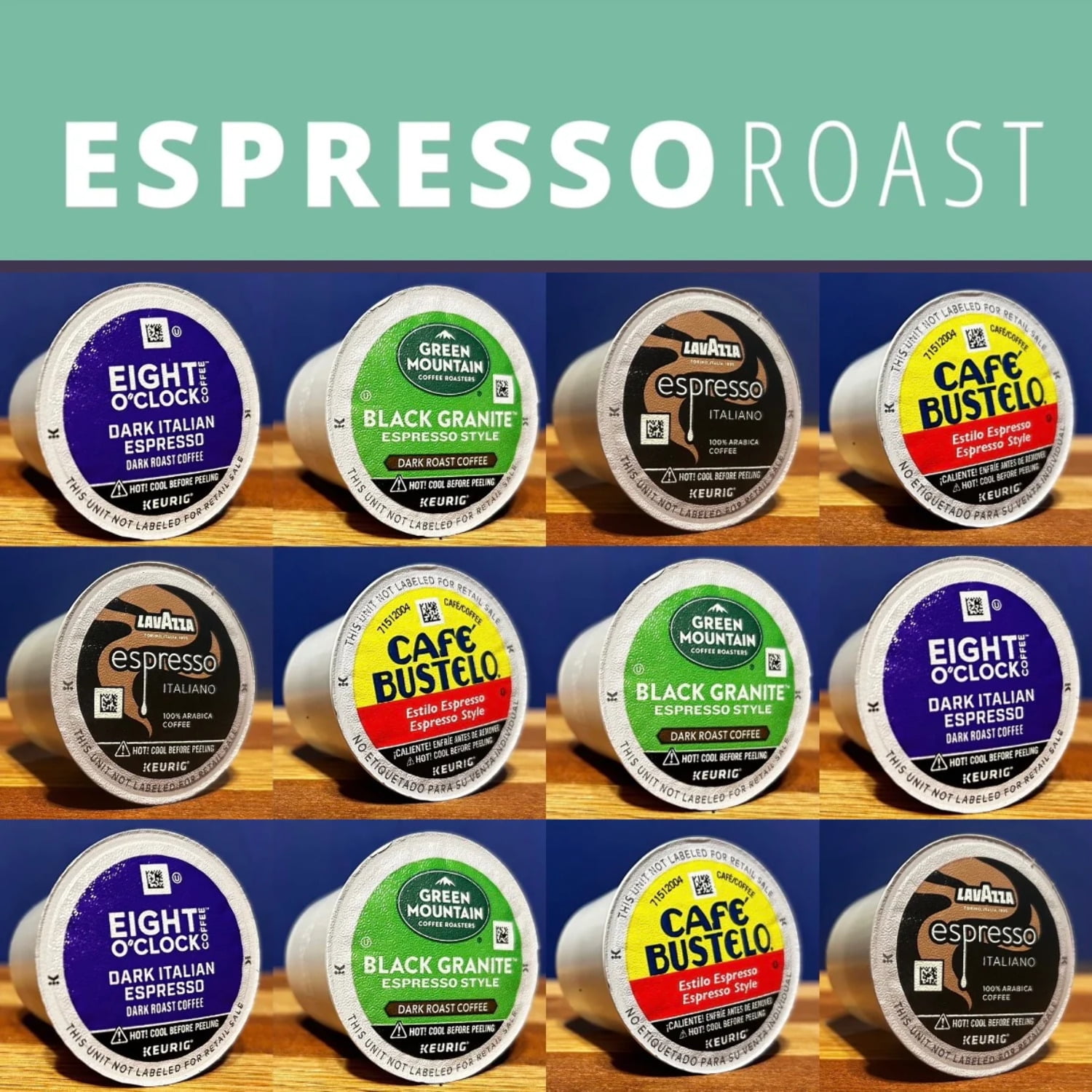 Espresso Roast KCup Sampler