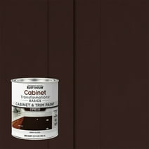 Espresso, Rust-Oleum Transformations Semi-Gloss Cabinet & Trim Paint-372011, Quart