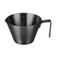 thumbnail image 1 of Espresso Shot Cups, Ongmies Shot Cups Measuring Cups with Handle Stainless Metal Cups | Accurate Shot Cups with Scale for Coffee Shops Cafes and Home Brewing Enthusiasts, Black, 1 of 9