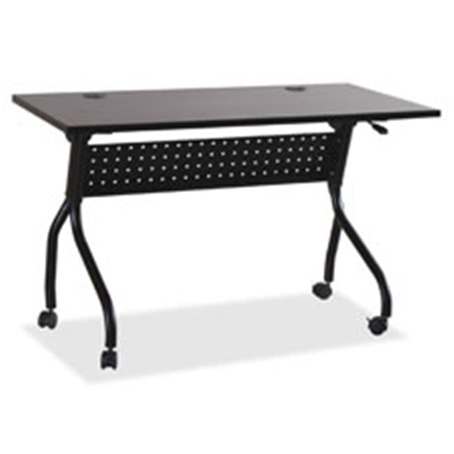 Lorell Espresso/Silver Training Table, Sold as 1 Each Lorell Espresso/Silver Training Table, Sold as 1 Each