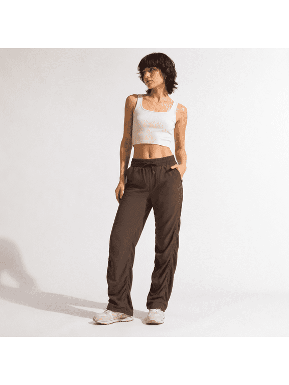 Espresso Small/34" Inseam Tall Women's Lightweight Straight Leg Dance & Studio Pants