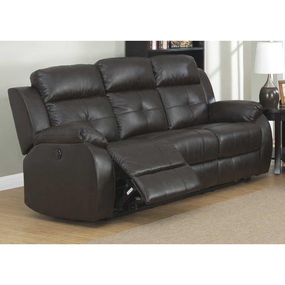 Transitional Power Reclining Sofa