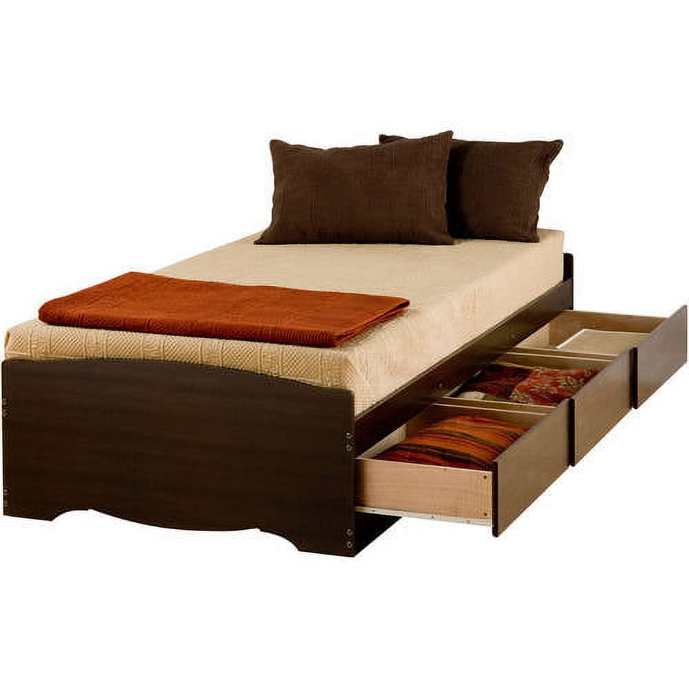 Espresso Twin XL MateÃƒÂ¢Ã¢â€šÂ¬Ã¢â€žÂ¢s Platform Storage Bed with 3 Drawers