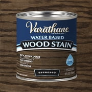 Espresso, Varathane Water-Based Wood Stain-384355, Half Pint