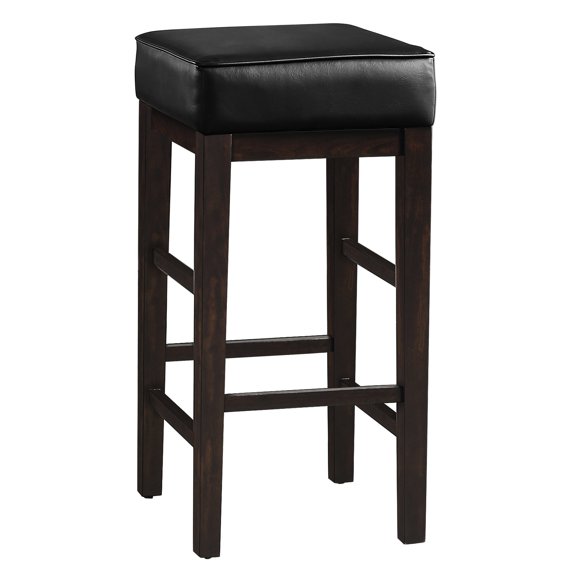 Espresso Wood Tone | 29-inch Pub Height for Home | Decorative and Functional Stool Set