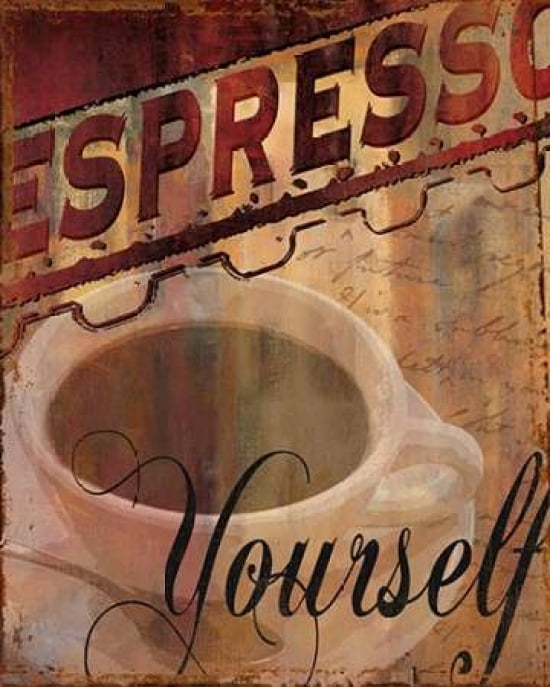 Espresso Yourself Canvas Art - Kelly Donovan (24 x 30)