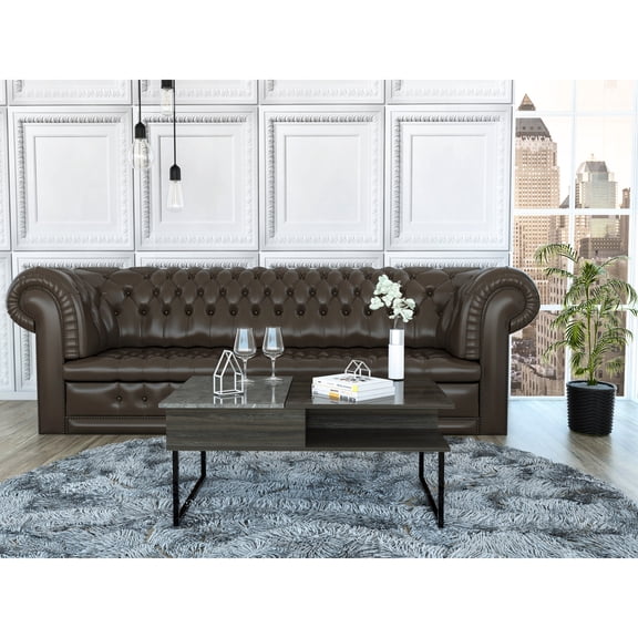 Espresso onyx look / For chatting with friends / One - shelf organization