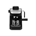 thumbnail image 1 of krups xp1020 steam espresso machine with glass carafe, 4-cup, black, 1 of 2