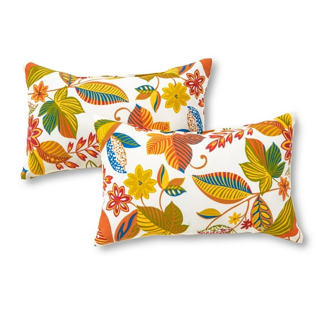 Greendale Greendale Home Fashions 19'' x 12'' Reversible Outdoor Throw Pillow ...