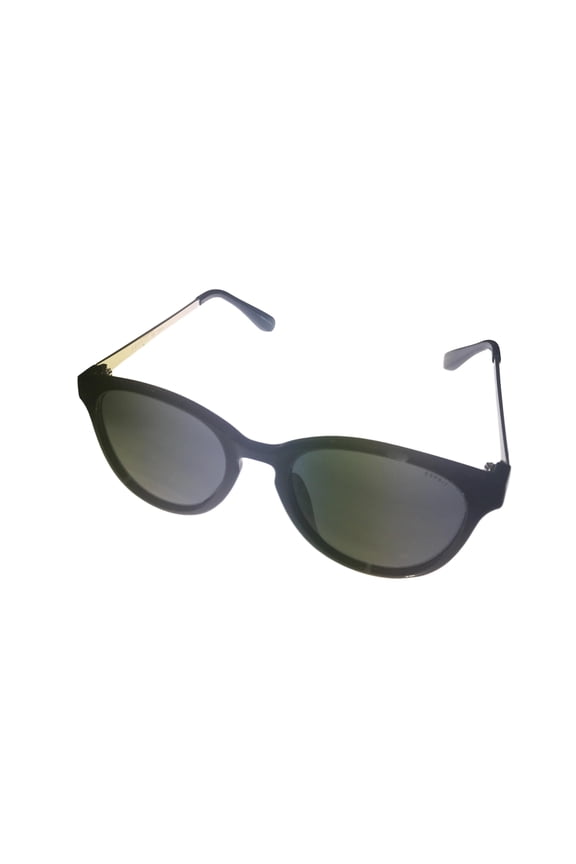 Sunglass Black Plastic Soft Square, Smoke Lens ET39012 538