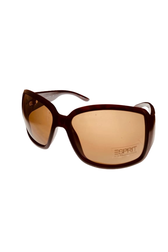 Sunglass Womens Demi Tortoise Rectangle Plastic Fashion Wrap 19311 532