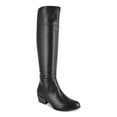 thumbnail image 1 of ESPRIT Womens Black Over The Knee Boot Almond Toe Block Heel Zip-Up Dress Boots 10, 1 of 4