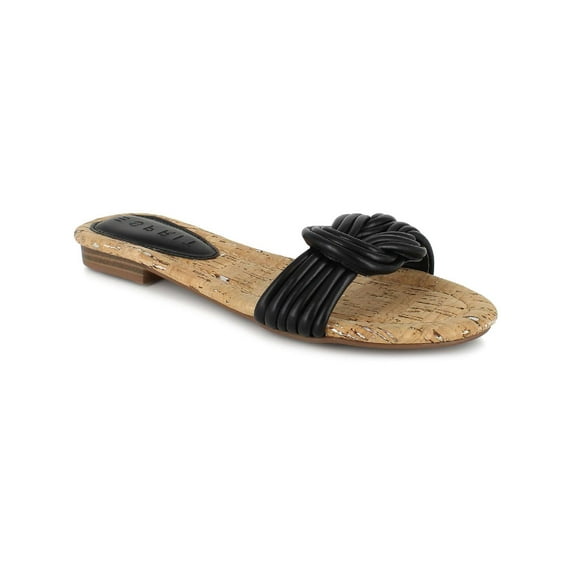 Esprit Womens Katelyn Faux Leather Flip Flop Flat Sandals