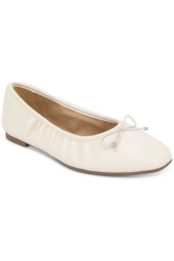 Womens Narissa Faux leather Slip-on Ballet Flats