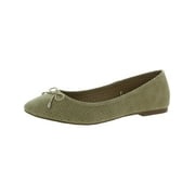 Esprit Womens Orly Faux Suede Slip On Flats