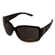 Esprit Womens Sunglass Black Fade Square Fashion Plastic, Smoke Lens 19311 538