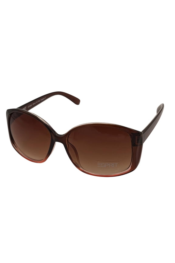 Womens Sunglass Brown Fade Fashion Rectangle, Gradient Lens 19352 535