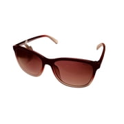 Esprit Womens Sunglass Red Fade Square Plastic, Gradient Lens 39079. 531